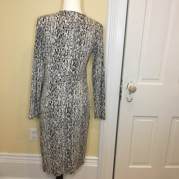 Banana Republic Faux Wrap Dress tiger animal print - Picture 8 of 14
